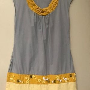 CUTE AS A BUTTON SUMMER LINED DRESS